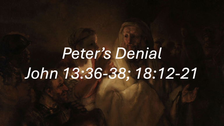 Peter’s Denial