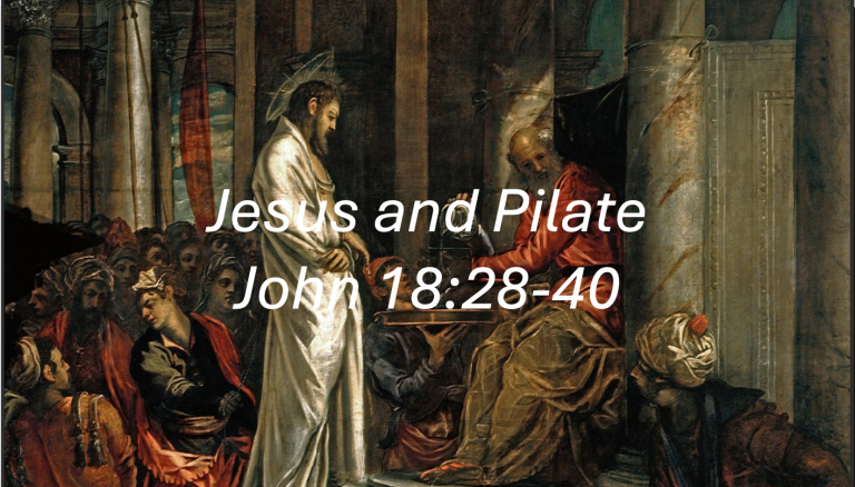 Jesus and Pilate