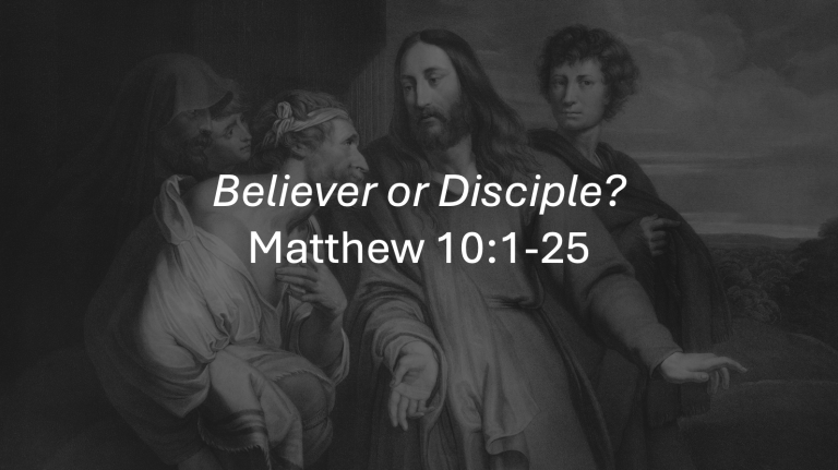 Believer or Disciple?