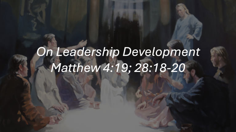 On Leadership Development