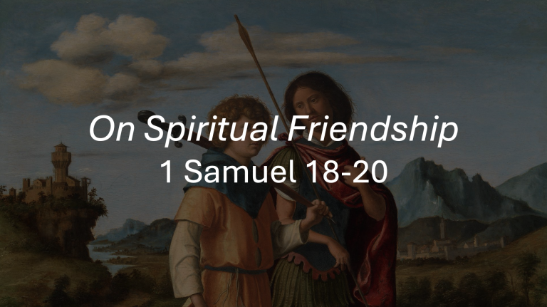On Spiritual Friendship