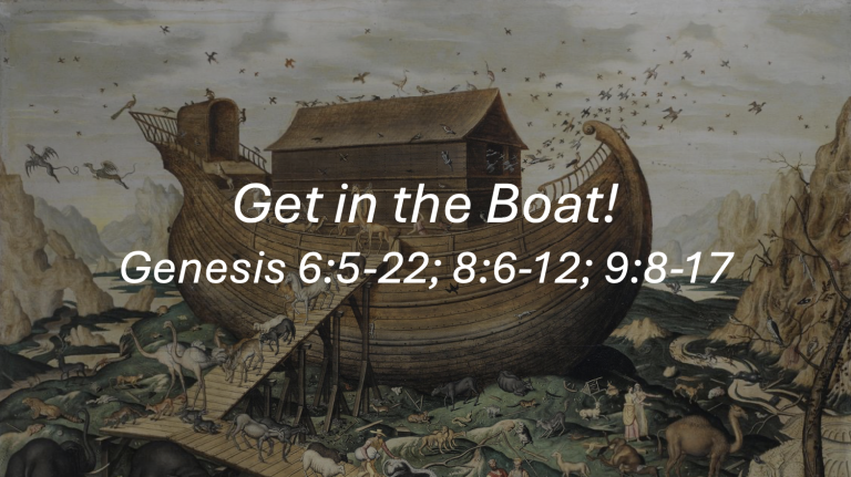 Get in the Boat!